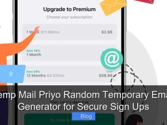 Temp Mail Priyo Random Temporary Email Generator for Secure Sign Ups