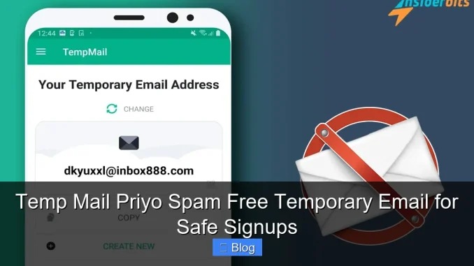 Temp Mail Priyo Spam Free Temporary Email for Safe Signups