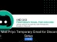 Temp Mail Priyo Temporary Email for Discord Fast Setup