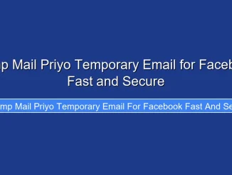 Temp Mail Priyo Temporary Email for Facebook Fast and Secure