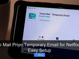 Temp Mail Priyo Temporary Email for Netflix Trial Easy Setup