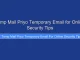 Temp Mail Priyo Temporary Email for Online Security Tips
