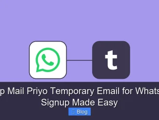 Temp Mail Priyo Temporary Email for WhatsApp Signup Made Easy