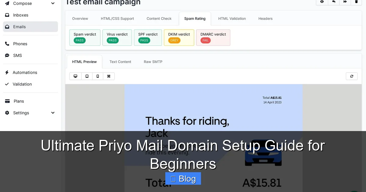 Ultimate Priyo Mail Domain Setup Guide for Beginners